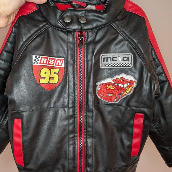 Lightning McQueen Leather Jacket | Disney Pixar Cars - Picture 4 of 6